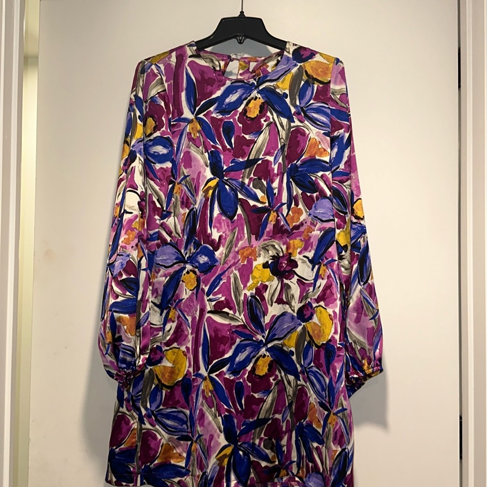 Spring print dress
